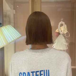 ショート マホ/日吉/髪質改善 /レイヤー/ガーリーのヘアスタイル