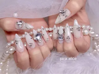 ネイル nail salon Pink Aliceのネイルデザイン