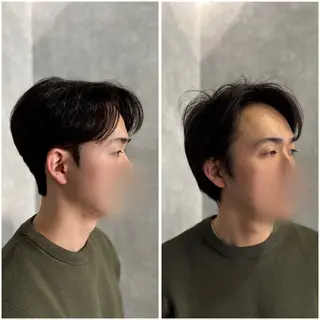 パーマ メンズ 韓国メンズヘア/ ダウンパーマ/歩夢のヘアスタイル