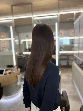 ロング カラー Silk-lei【銀座店】所属・銀座/美髪縮毛矯正 /髪質改善/山本翔華のヘアスタイル