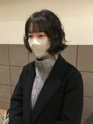 ミディアム natsuki /HUI 金山のヘアスタイル