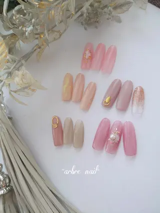 ネイル ＊arbre nail＊.アーブルネイル所属・✯.。 arbre  nail 。✯.のネイルデザイン