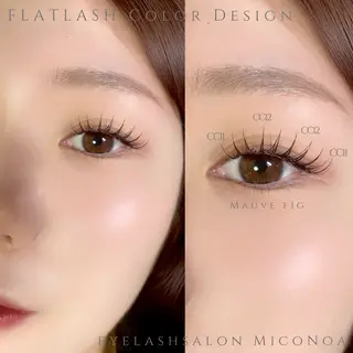 マツエク・マツパ MicoNoa所属・MicoNoa Asamiのマツエク・マツパデザイン