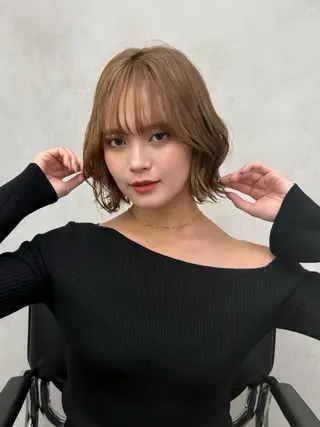 ショート 🍎森貝洋亮🍎 ブリーチカラー特化のヘアスタイル