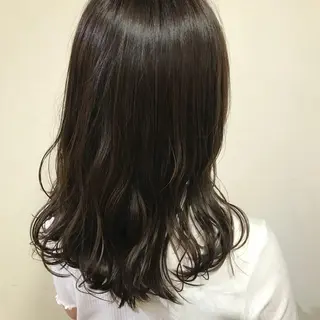 セミロング カラー AOI✩⡱ y2kネイルのネイルデザイン