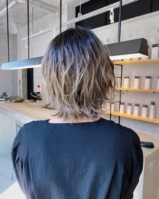 ミディアム son hair HIROEのヘアスタイル