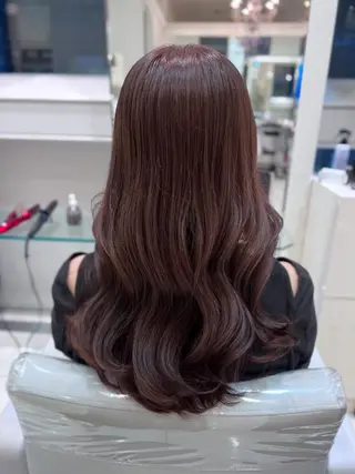 ロング カラー ヘアアレンジ Ash 銀座店所属・銀座/カラー 🎀momo🎀のヘアスタイル