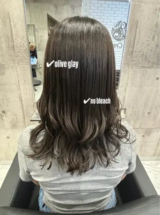 セミロング ボブ／"質感再生"艶 カラー🫧sHOMaのヘアスタイル