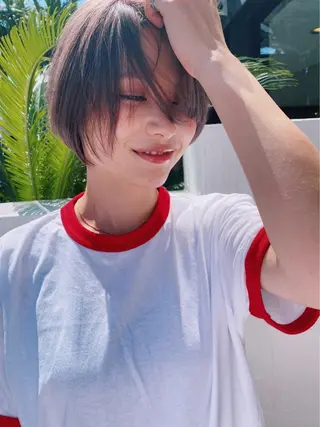 ショート カラー メンズカット特化柏駅 徒歩3分LOUのヘアスタイル