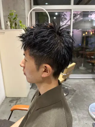 メンズ 森 和輝のヘアスタイル