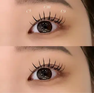 マツエク・マツパ prize iris ASUKAのマツエク・マツパデザイン