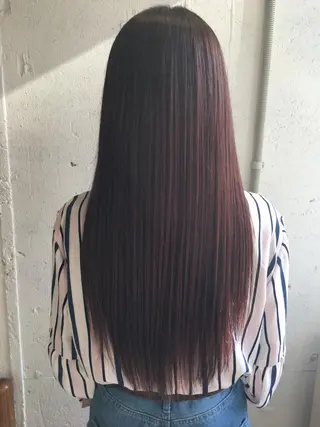 ロング カラー Fuuu《フゥ》所属・シノザキ シンゴのヘアスタイル