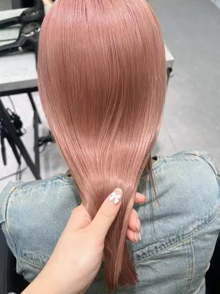 ロング カラー PELE所属・愛されミルクティー 💍🎀yuiのヘアスタイル