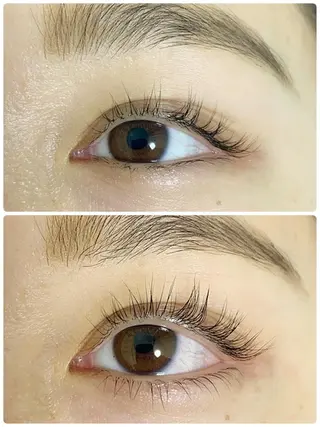 マツエク・マツパ aime 木下　真木のマツエク・マツパデザイン