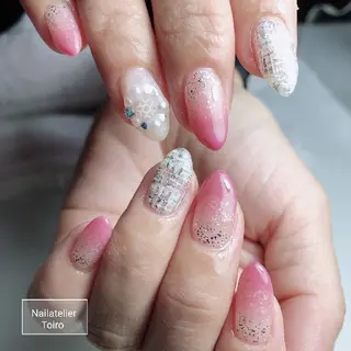 ロング ネイル ☺︎山部 志麻☺︎のネイルデザイン