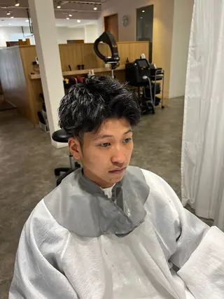 メンズ spes by　r'e blanc所属・福田 大和のヘアスタイル