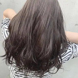 ロング カラー gotoday　shaire　saron所属・miu. ボブ/透け感カラーのヘアスタイル