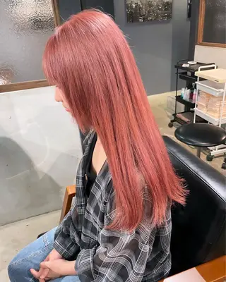 カラー 木村 朱里のヘアスタイル