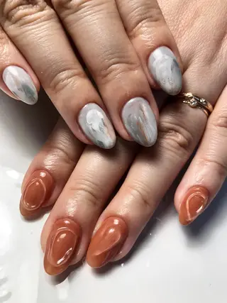 ミディアム ネイル lune nail_2017のその他イメージ