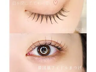 マツエク・マツパ Eyelash Salon Blanc岡谷店所属・🎀Fujimori Chitose🎀のマツエク・マツパデザイン