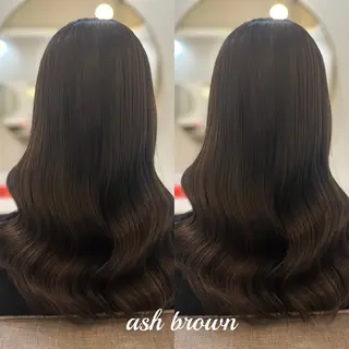 セミロング lovis🧸ゆうあ 🧸/透明感カラーのヘアスタイル