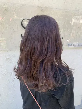 セミロング 西村 弘輝 パーマ/艶髪カラーのヘアスタイル