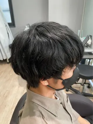 ミディアム メンズ EXCIA 西梅田店【エクシア】所属・EXCIA 西梅田のヘアスタイル