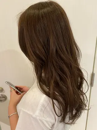 セミロング LaBless梅田 🎀坂本リオのヘアスタイル