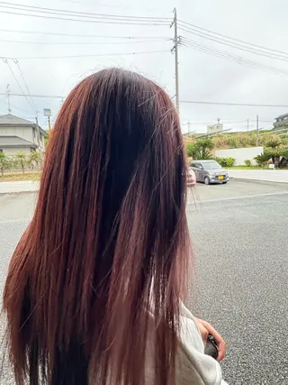 ロング 熊澤 歩のヘアスタイル