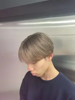 カラー メンズ LOGUE 大濵翔太のヘアスタイル