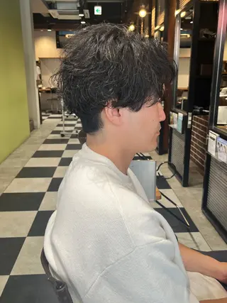 ショート パーマ メンズ 🎧メンズパーマ特化 /RUI🎧のヘアスタイル