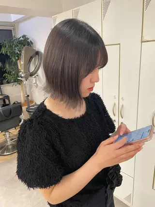 ショート 🤍ショートボブ 🤍NANAMI🤍のヘアスタイル