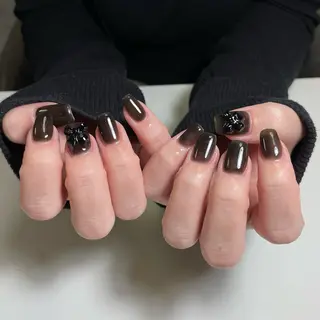 ネイル By moonネイル 🌷ワンホン/韓国風のネイルデザイン