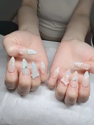 ネイル Lee Nails チップ長さだし専門店のネイルデザイン