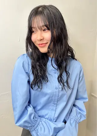 カラー 艶髪カラー/レイヤ ー支持No.1renのヘアスタイル