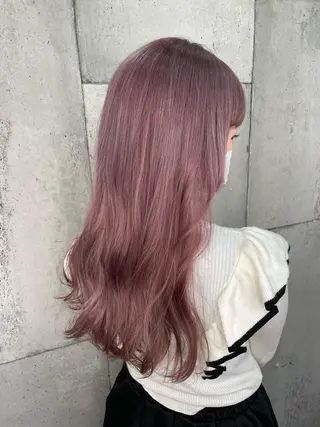 ロング 大内 志穂のヘアスタイル