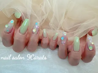 ネイル 💜ワンホンネイル ナインカラット💎のネイルデザイン