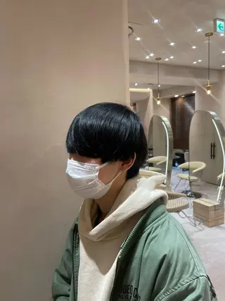 ミディアム メンズ 渋谷/メンズ特化/ 女子ウケ/FUKAのヘアスタイル