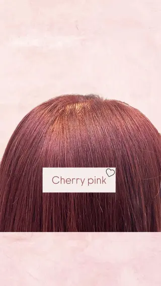 ミディアム カラー 💟艶カラー・トリー トメント/リサ🤍のヘアスタイル