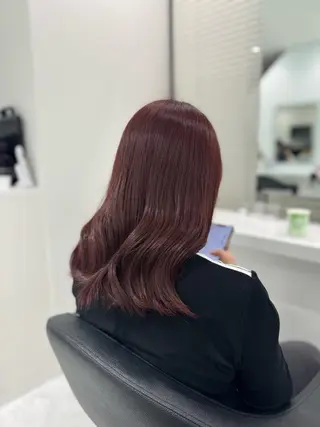 ミディアム カラー 💎透明感カラー /kaito💎のヘアスタイル