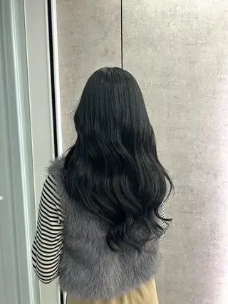 セミロング 髪質改善/縮毛矯正 山口蒼太のヘアスタイル