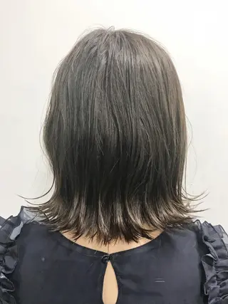 ミディアム カラー 池田 雄太 ✨美髪縮毛矯正✨のヘアスタイル