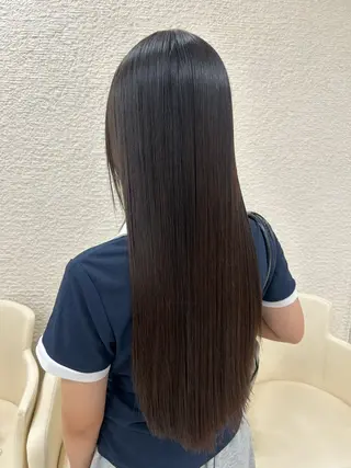 ロング ツヤ感／似合わせ カラー🌿yuiのヘアスタイル