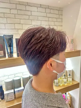 カラー メンズ 鎌倉/メンズ/外国人 風パーマ/ﾐﾕｳのヘアスタイル