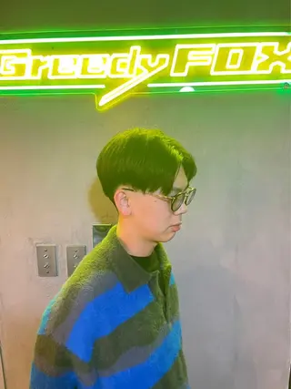 ミディアム dunhill 斉藤 大樹/メンズカットのヘアスタイル