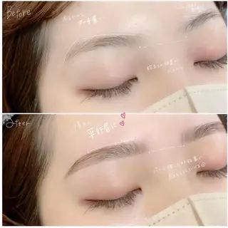 アイブロウ ロレインアイ弘前店所属・TANAKA 🫧のマツエク・マツパデザイン