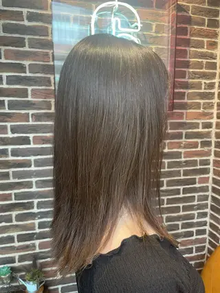 セミロング カラー Hair salon 6所属・🌸照井 奈保子🌸のヘアスタイル