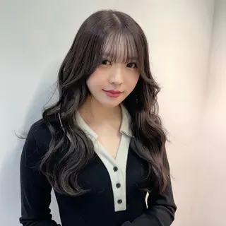 ミディアム サロウィン新宿三丁目East所属・💕冬モテ×上品色気 モテヘア💕山田航介のヘアスタイル