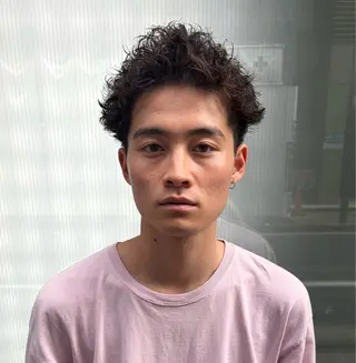 パーマ メンズ イケメン製造機 🔥上原沙羅🔥のヘアスタイル