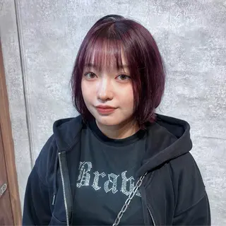 ミディアム カラー 🩶レイナ🩶 color/nailのヘアスタイル